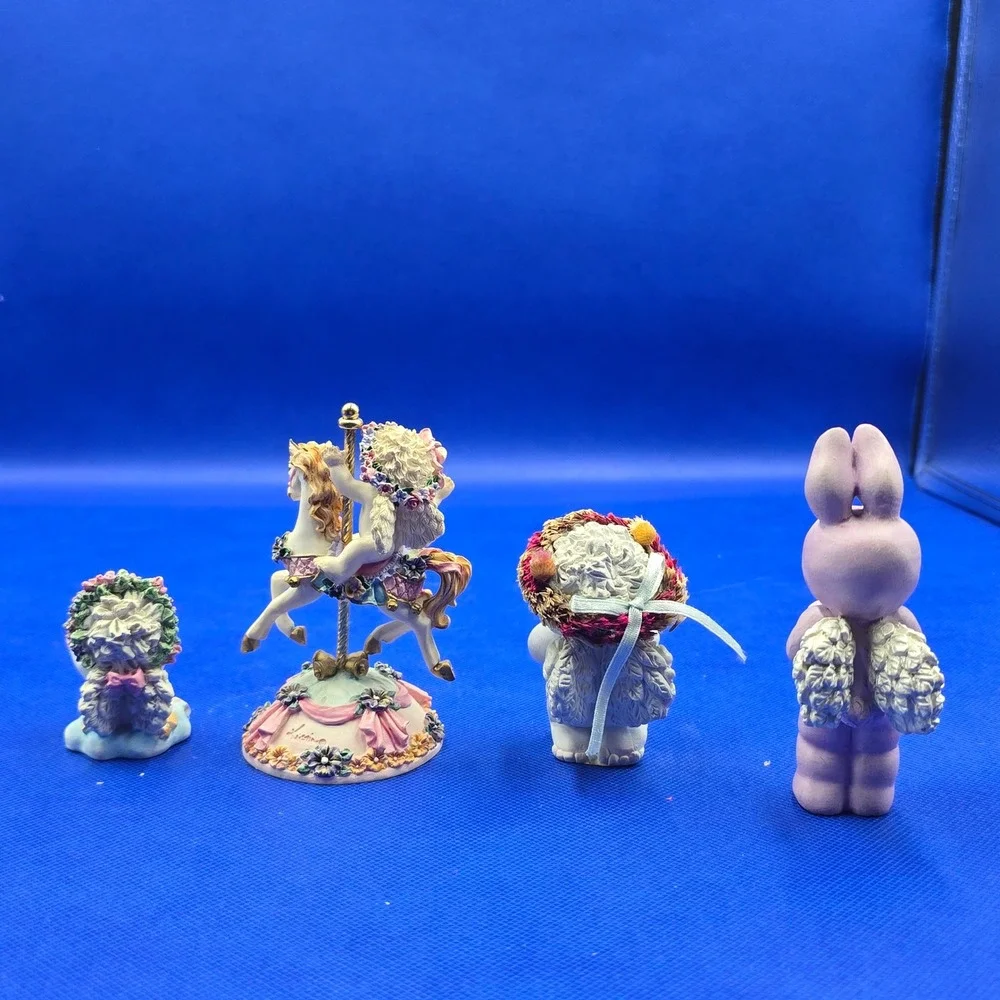 Dreamsicles Cherub Figurine Lot 4 Carousel Star Baby Heart Hugs Bunny Kristin